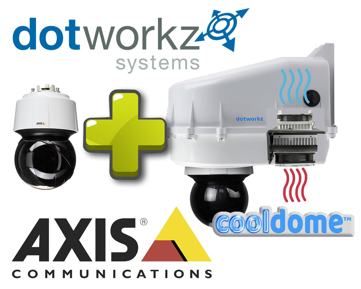 Axis Communications Q6128-E 4K Outdoor PTZ Network Camera and Dotworkz